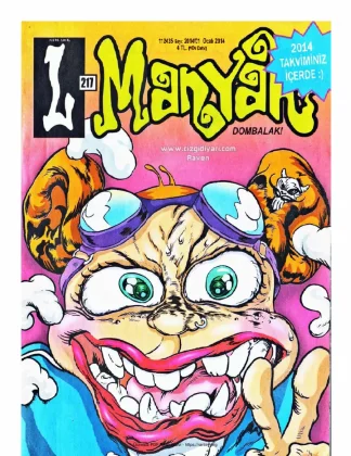 L-Manyak Sayı 217 kitap kapağı