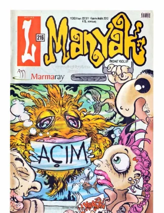 L-Manyak Sayı 216 kitap kapağı