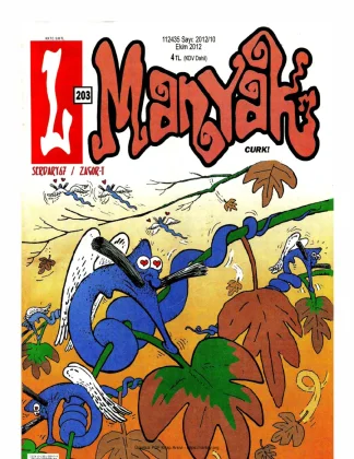 L-Manyak Sayı 203 kitap kapağı