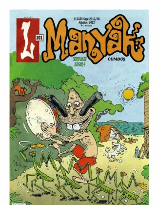 L-Manyak Sayı 201 kitap kapağı