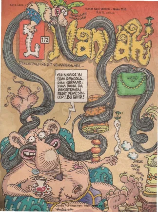 L-Manyak Sayı 172 kitap kapağı