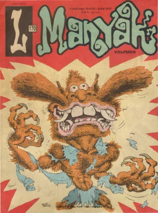 L-Manyak Sayı 170 kitap kapağı