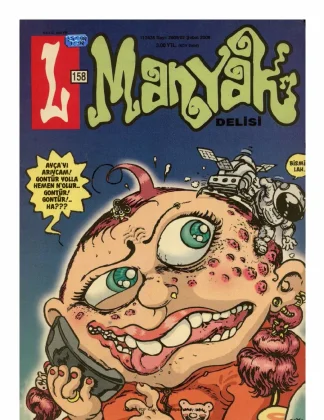 L-Manyak Sayı 158 kitap kapağı
