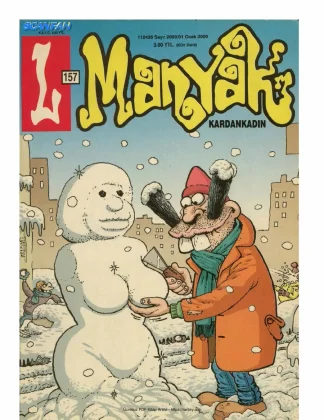 L-Manyak Sayı 157 kitap kapağı
