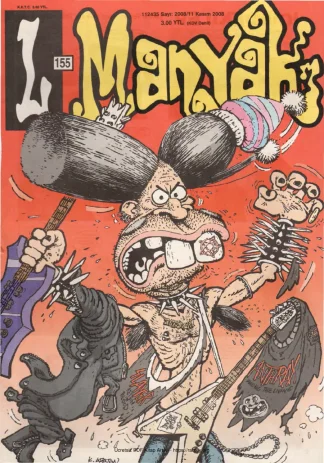 L-Manyak Sayı 155 kitap kapağı