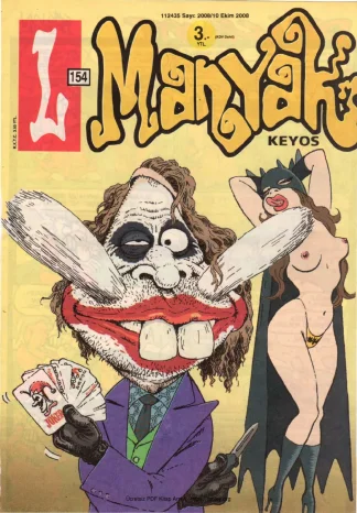 L-Manyak Sayı 154 kitap kapağı