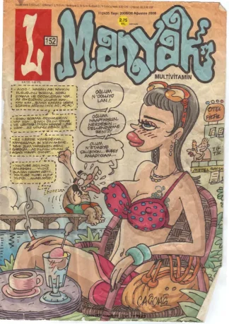 L-Manyak Sayı 152 kitap kapağı