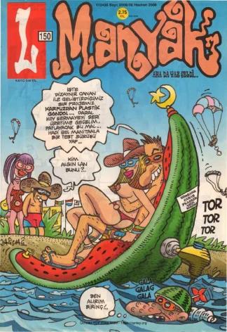 L-Manyak Sayı 150 kitap kapağı