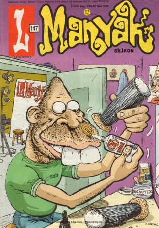 L-Manyak Sayı 147 kitap kapağı