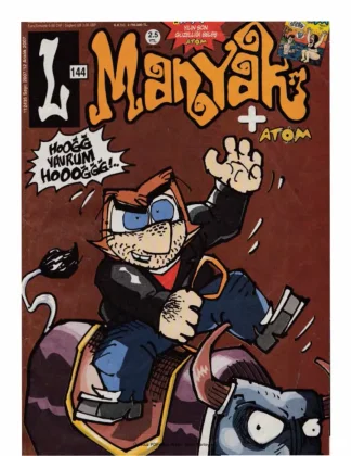 L-Manyak Sayı 144 kitap kapağı