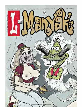 L-Manyak Sayı 143 kitap kapağı