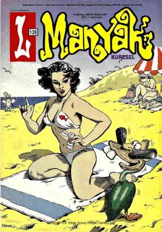 L-Manyak Sayı 139 kitap kapağı