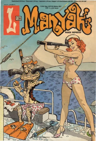 L-Manyak Sayı 138 kitap kapağı