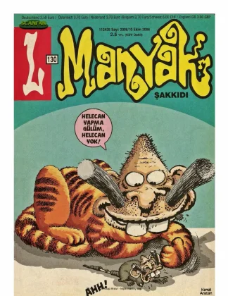 L-Manyak Sayı 130 kitap kapağı