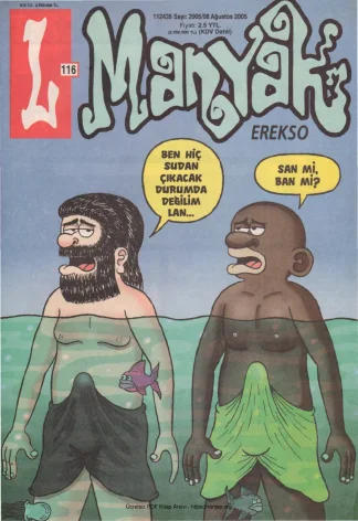 L-Manyak Sayı 116 kitap kapağı