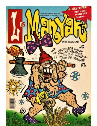 L-Manyak Sayı 077 kitap kapağı