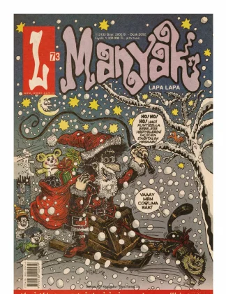 L-Manyak Sayı 073 kitap kapağı