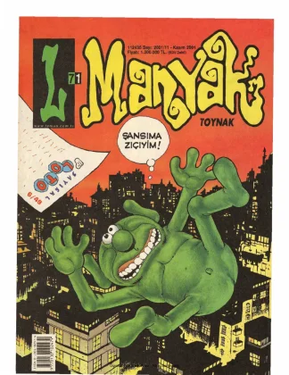 L-Manyak Sayı 071 kitap kapağı