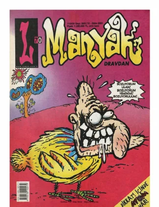 L-Manyak Sayı 070 kitap kapağı