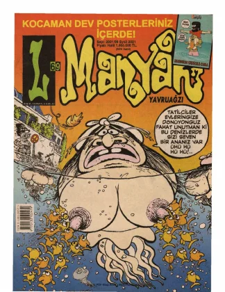 L-Manyak Sayı 069 kitap kapağı