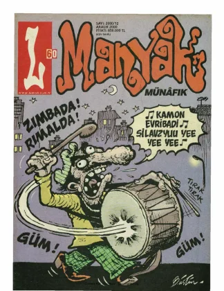 L-Manyak Sayı 060 kitap kapağı