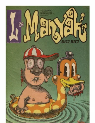 L-Manyak Sayı 056 kitap kapağı