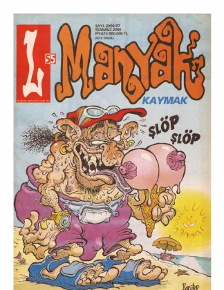 L-Manyak Sayı 055 kitap kapağı