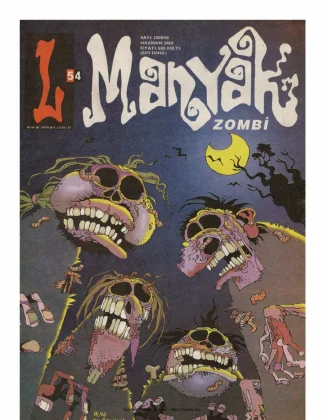 L-Manyak Sayı 054 kitap kapağı