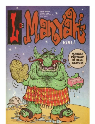 L-Manyak Sayı 052 kitap kapağı