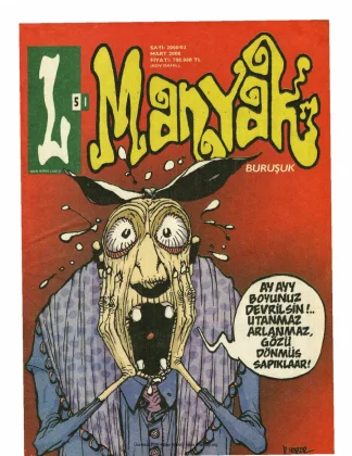 L-Manyak Sayı 051 kitap kapağı