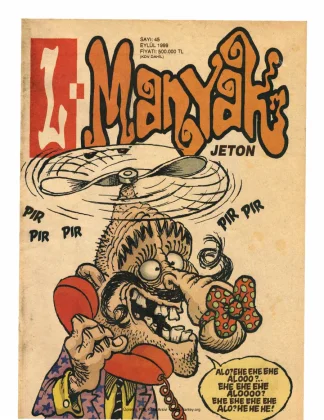L-Manyak Sayı 045 kitap kapağı