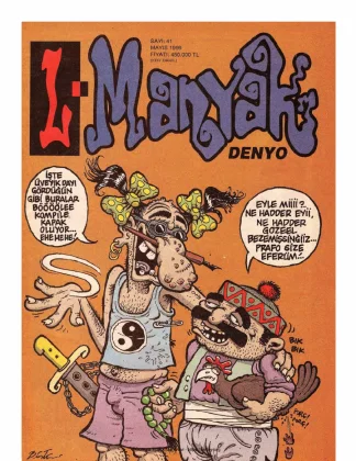 L-Manyak Sayı 041 kitap kapağı