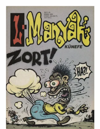 L-Manyak Sayı 040 kitap kapağı