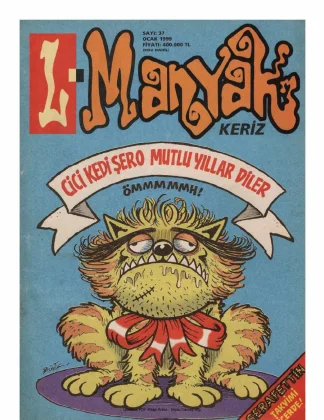 L-Manyak Sayı 037 kitap kapağı