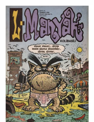 L-Manyak Sayı 031 kitap kapağı