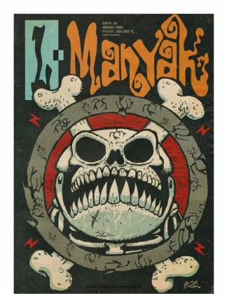 L-Manyak Sayı 028 kitap kapağı