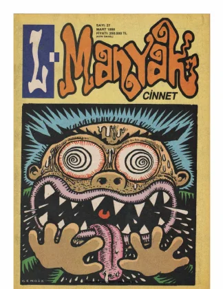 L-Manyak Sayı 027 kitap kapağı