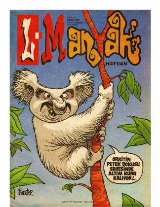 L-Manyak Sayı 023 kitap kapağı