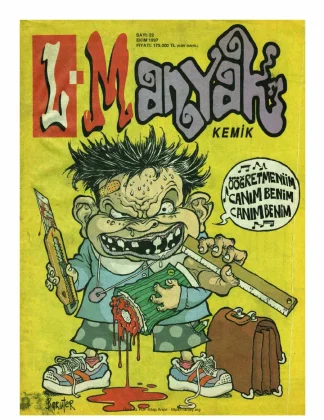L-Manyak Sayı 022 kitap kapağı
