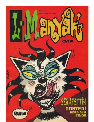 L-Manyak Sayı 021 kitap kapağı