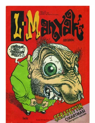 L-Manyak Sayı 019 kitap kapağı