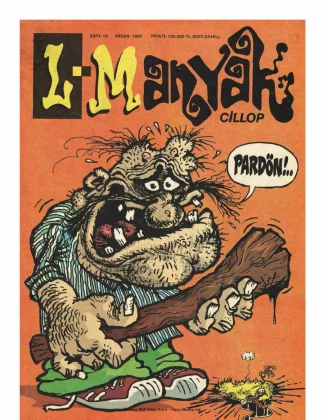 L-Manyak Sayı 016 kitap kapağı