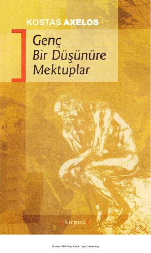 Genç Bir Düşünüre Mektuplar Kırmızı Yayınları kitap kapağı