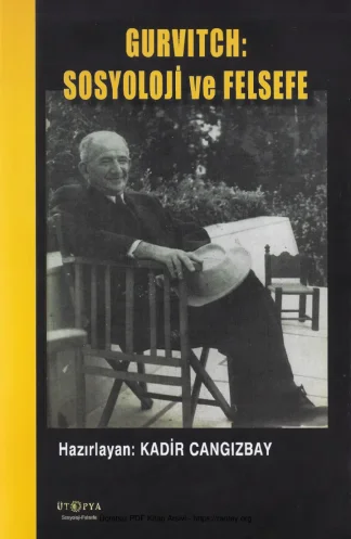Gurvitch Sosyolojisi Ütopya Yayınları kitap kapağı
