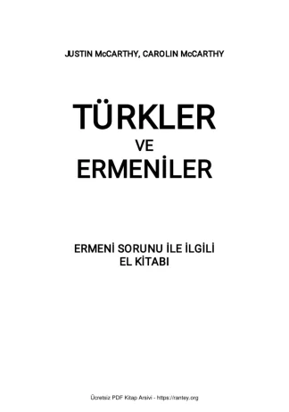 Carolin McCarthy Türkler ve Ermeniler