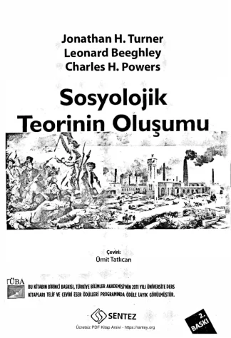 vd Sosyolojik Teorinin Oluşumu Sentez Yayınları