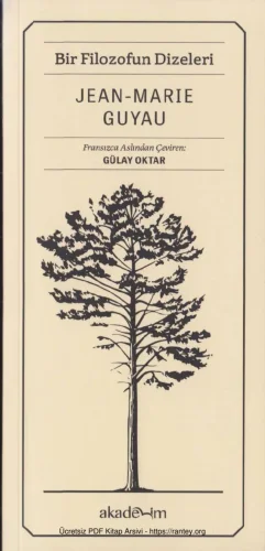 Guyau Bir Filozofun Dizeleri Akademim Yayınları