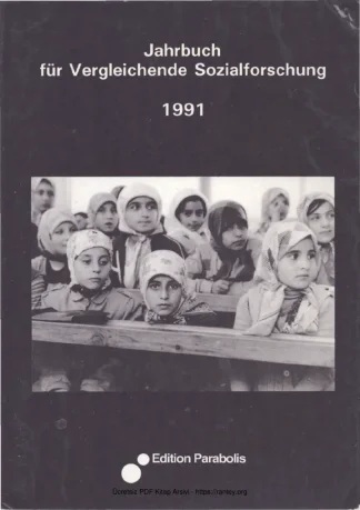VerleichendeSozialforschung 1991 Edition Parabolis