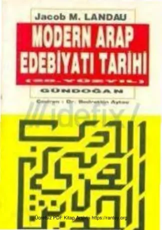 Modern Arap Edebiyatı Tarihi Gündoğan Yayınları