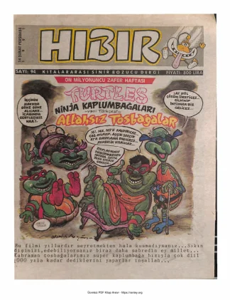 HıBıR Sayı 094 kitap kapağı